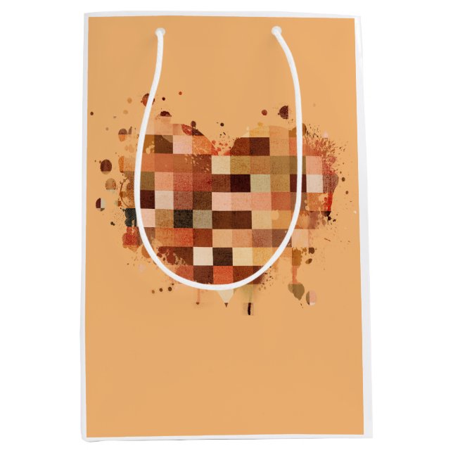 One World Heart gift bag (Front)