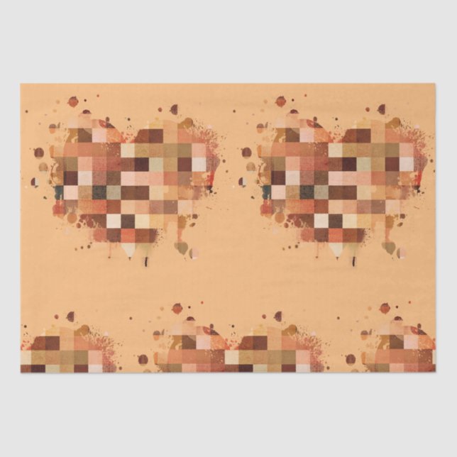 One World Heart tissue paper (Front)