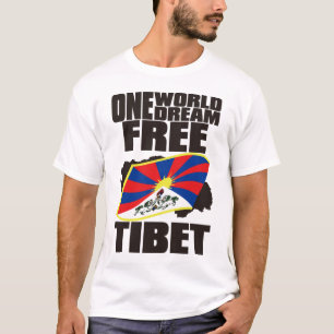 ONE WORLD ONE DREAM FREE TIBET T-Shirt