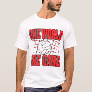 One World One Game Volleyball T-Shirt