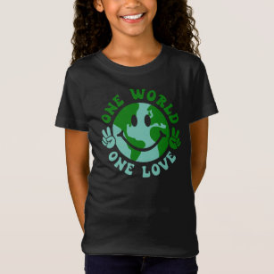 One World One Love Peace On Earth T-Shirt