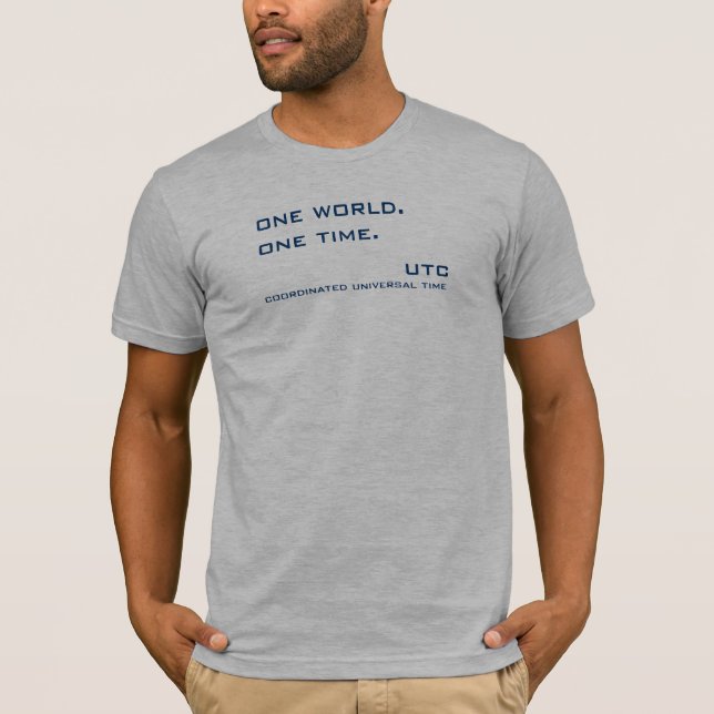 one world.one time. T-Shirt (Front)