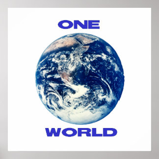 ONE World Poster