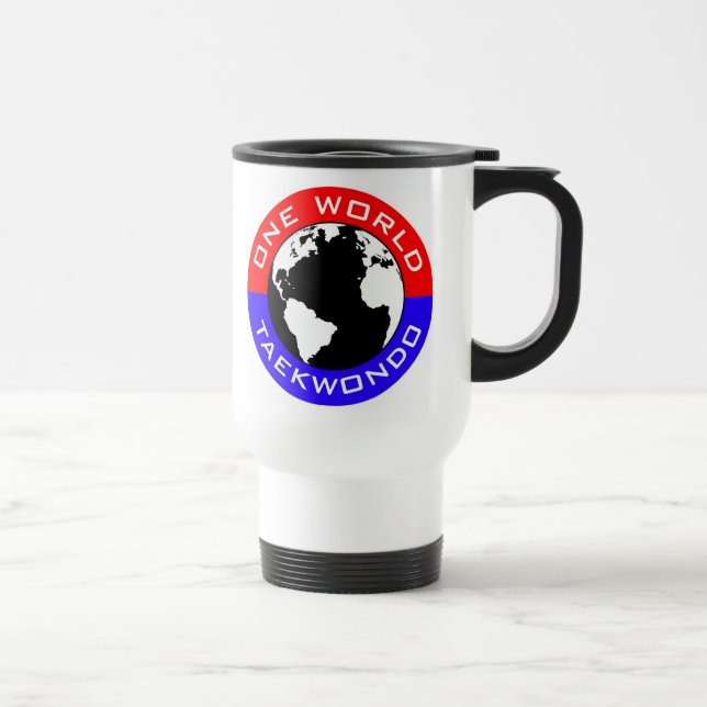 One World Taekwondo Travel Mug (Right)