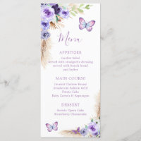 One Year Fluttered Butterfly First Birthday Floral