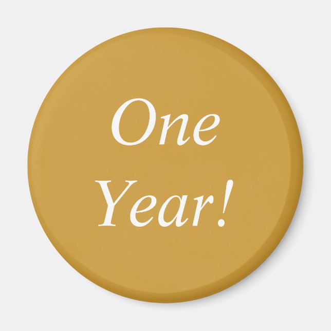 One Year NC Magnet! Magnet (Front)