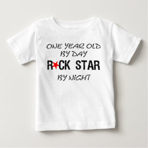 One year old by day baby T-Shirt