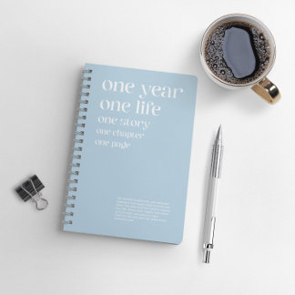 One year One page 2025  Planner