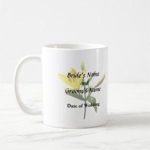 One Yellow Lily Coffee Mug