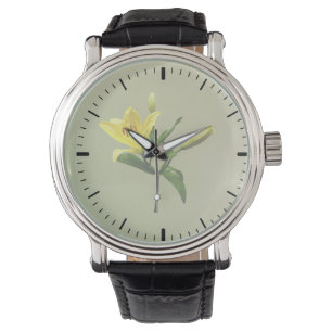 One Yellow Lily Watch