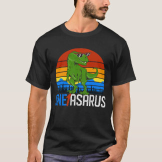 Oneasaurus 1st Birthday Dinosaur Party Kid Gift T-Shirt