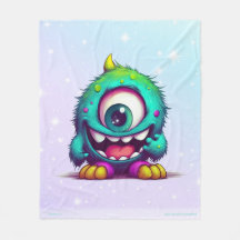 Onecru B is the one-eyed cheerful mini monster