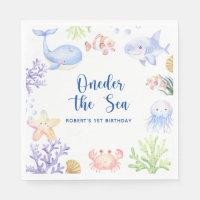 Oneder The Sea 1st Birthday Under The Sea