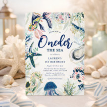 Oneder the Sea Coastal 1st Birthday