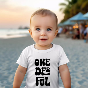 Onederful 1st Birthday One Year Old Baby T-Shirt