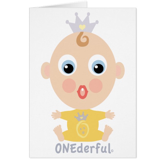 ONEderful BABY Face - yellow (Front)
