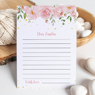 Onederful Birthday Time Capsule Note Message Card