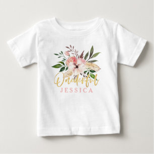 onederful first birthday t-shirt