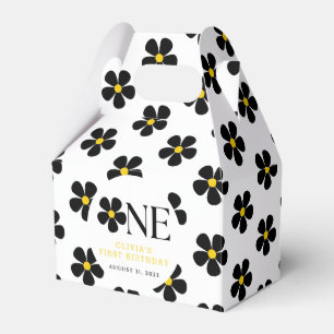  Onederful Floral 1st Birthday Party Favour Box