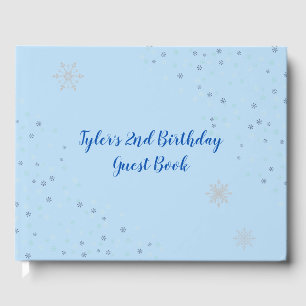 Onederland Boy Birthday Party Guest Book