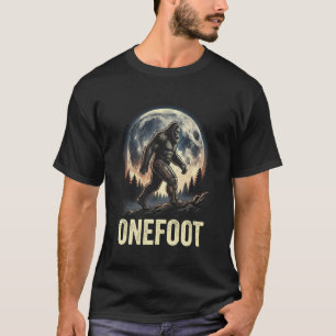 Onefoot Prosthetic Leg Amputee Recovery Funny Bigf T-Shirt