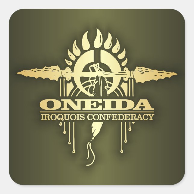 Oneida 2 square sticker (Front)