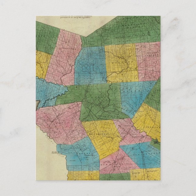 Oneida County Postcard (Front)