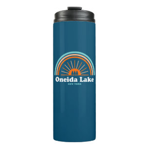 Oneida Lake New York Rainbow Thermal Tumbler
