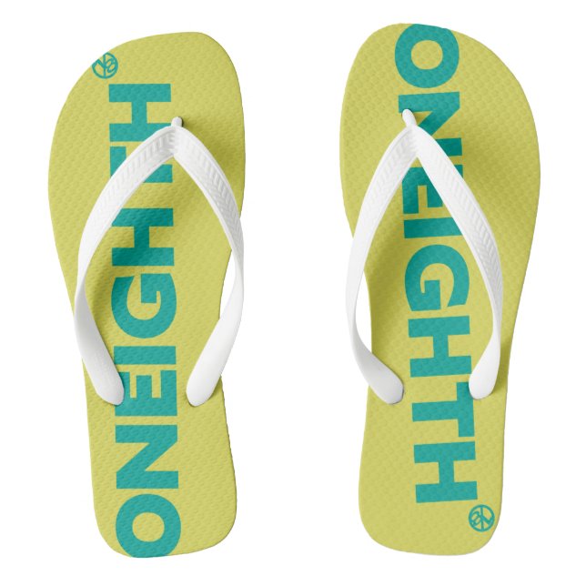 ONEIGHTH ロゴ オリジナル FLIP FLOPS (Footbed)