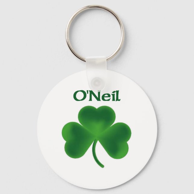 O'Neil Shamrock Key Ring (Front)