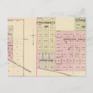 O'Neill and Stuart, Nebraska Postcard