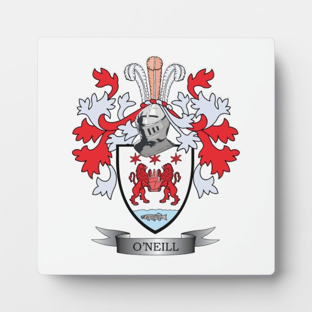 O'Neill Coat of Arms Plaque (Front)