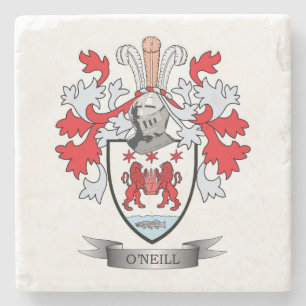 O'Neill Coat of Arms Stone Coaster
