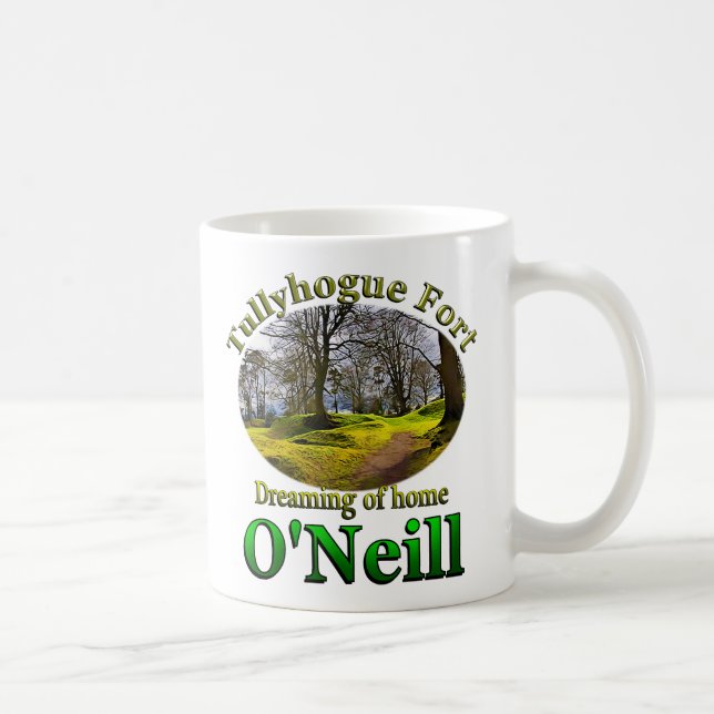 O'Neill Dreaming of Home Tullyhogue Fort Ireland Coffee Mug (Right)