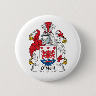 O'Neill Family Crest 6 Cm Round Badge