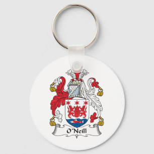 O'Neill Family Crest Key Ring