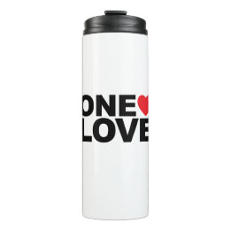 OneLove Logo Thermal Tumbler