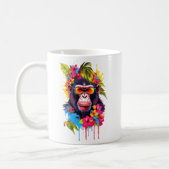 “Oneness With The Universe” Ape Mug (Left)
