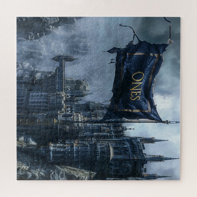 ONEs Flag and badge Jigsaw Puzzle (Horizontal)