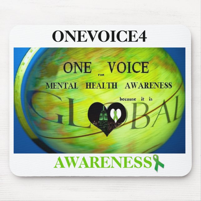 ONEVOICE4 AWARENESS MOUSE MAT (Front)