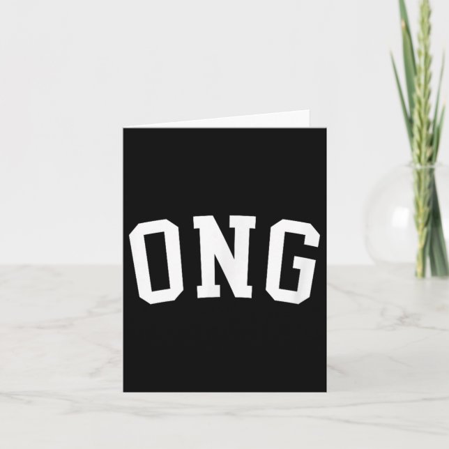 Ong _1  card (Front)