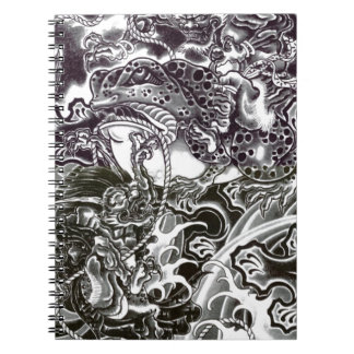 Oni Devils and Toad Notebook
