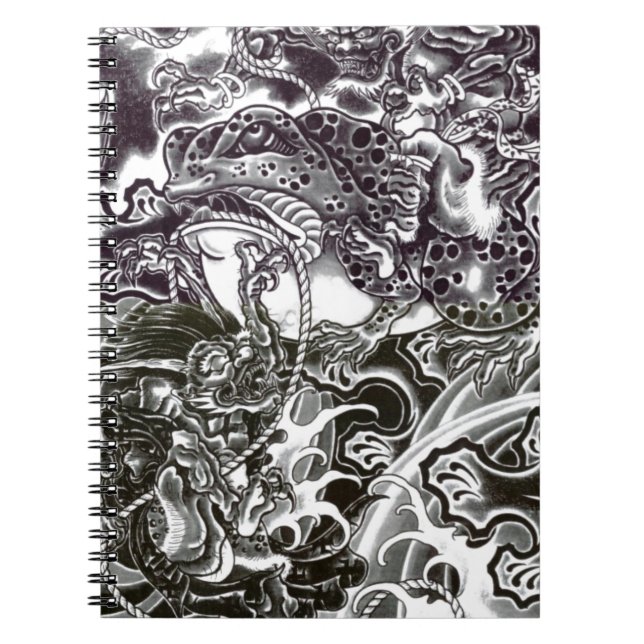 Oni Devils and Toad Notebook (Front)