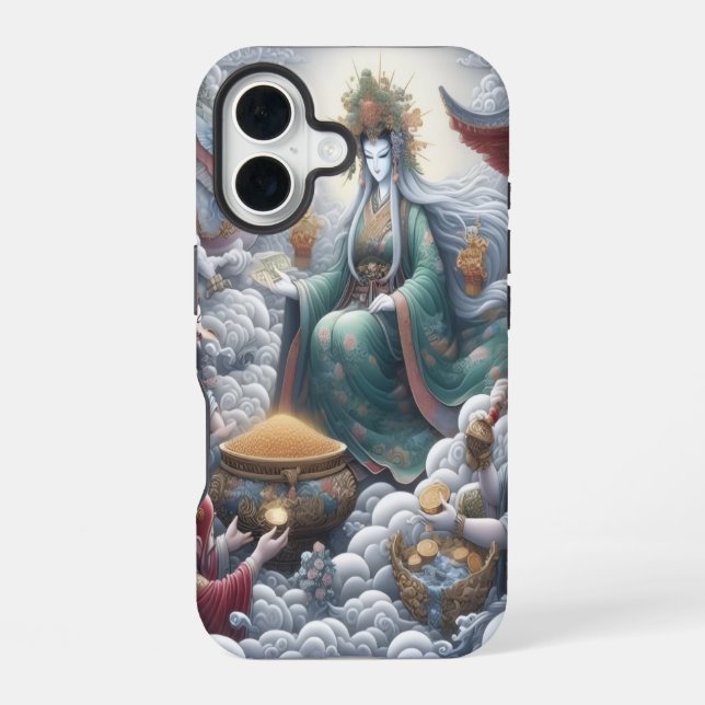 Oni Dreams  iPhone 16 Case (Back)