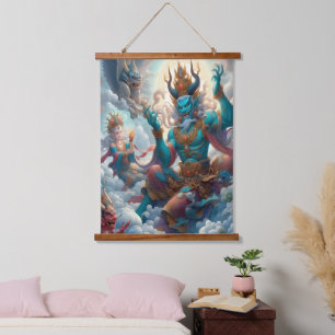 Oni Enlightened  Hanging Tapestry