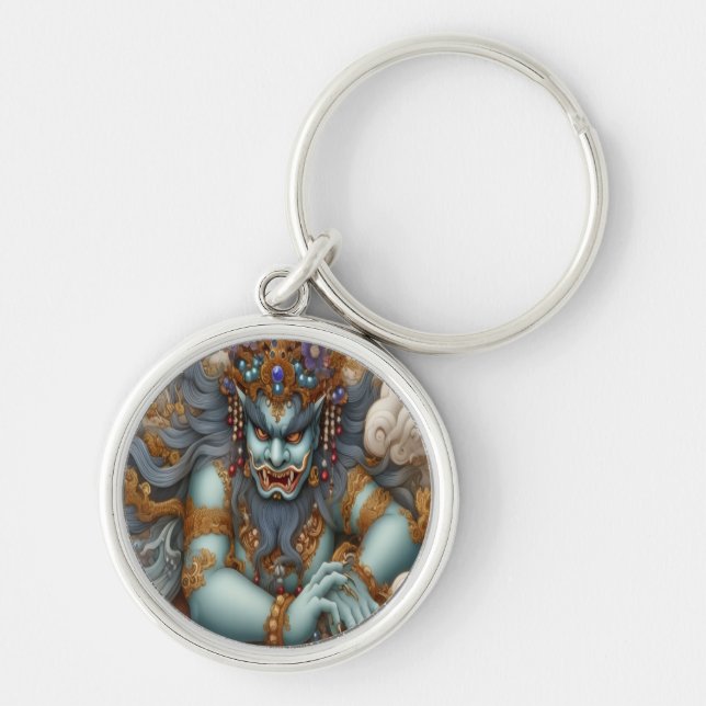 Oni Fortune Keychain (Front)