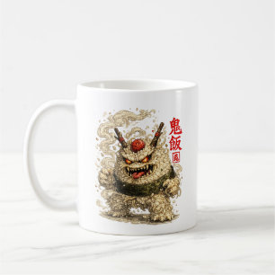 Oni Noodle Yokai – Japanese Food Monster Art Coffee Mug