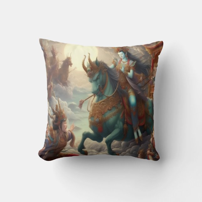 Oni Rider Cushion (Front)