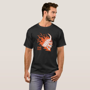 Oni Samurai Chaos – Fierce Japanese Demon Warrior  T-Shirt