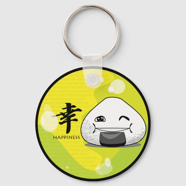 Onichibi - Happy! Key Ring (Front)